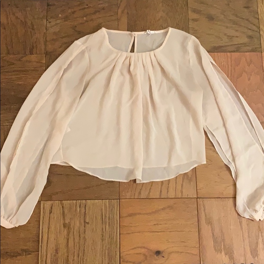 BCBG Sheer Top